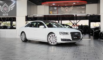 2016 AUDI A8 L  QUATTRO 50 TFSI  FREE AUDI SERVICE CONTRACT