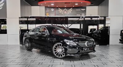 2017 MERCEDES-BENZ C200 AMG KIT COUPE | UNDER WARRANTY