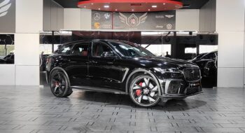 2021 JAGUAR F-PACE SVR | AL TAYER WARRANTY AND SERVICE CONTRACT