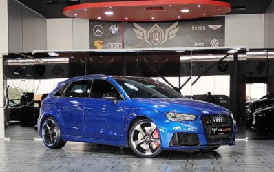 2016 AUDI RS3 QUATTRO SPORTBACK  UNDER WARRANTY