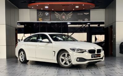 2019 BMW 420i GRAN COUPE AGMC SERVICE CONTRACT UNDER WARRANTY