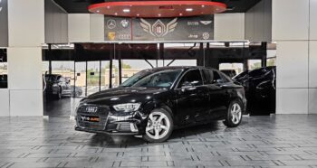 2020 AUDI A3 30 TFSI  UNDER WARRANTY