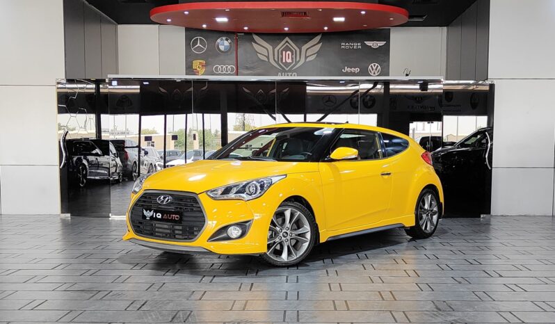 
								2016 HYUNDAI VELOSTER TURBO full									