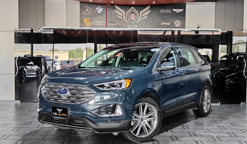 
								2019 FORD EDGE TITANIUM UNDER AGENCY WARRANTY full									