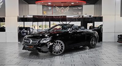 2018 MERCEDES-BENZ E 200 AMG KIT CONVERTIBLE | UNDER WARRANTY