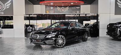 2017 MERCEDES-BENZ C200 AMG KIT COUPE | UNDER WARRANTY