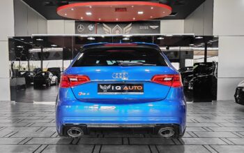 2016 AUDI RS3 QUATTRO SPORTBACK  UNDER WARRANTY