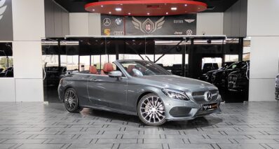 2017 C300 CONVERTIBLE AMG UNDER WARRANTY