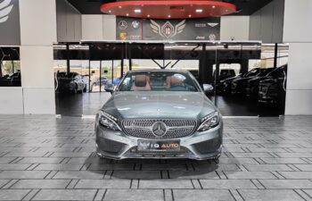 2017 C300 CONVERTIBLE AMG UNDER WARRANTY