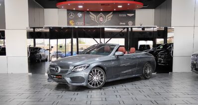 2017 C300 CONVERTIBLE AMG UNDER WARRANTY