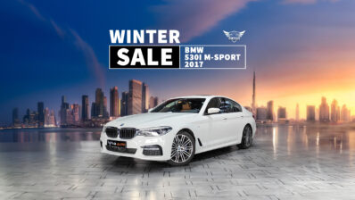 2017 BMW  5 SERIES 530i M-SPORT UNDER WARRANTY