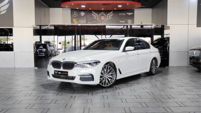 2018  5 SERIES 530i M-SPORT UNDER WARRANTY AGMC SERVICE CONTRACT