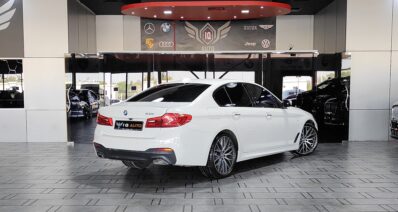 2018  5 SERIES 530i M-SPORT UNDER WARRANTY AGMC SERVICE CONTRACT