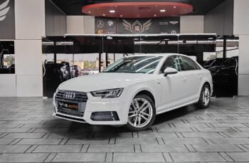 2018 AUDI A4 S-LINE UNDER WARRANTY