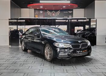 2018 BMW 5 SERIES 520i M-SPORT UNDER WARRANTY