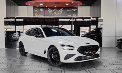 2023 GENESIS G70 PLATINUM AGENCY WARRANTY AND SERVICE CONTRACT