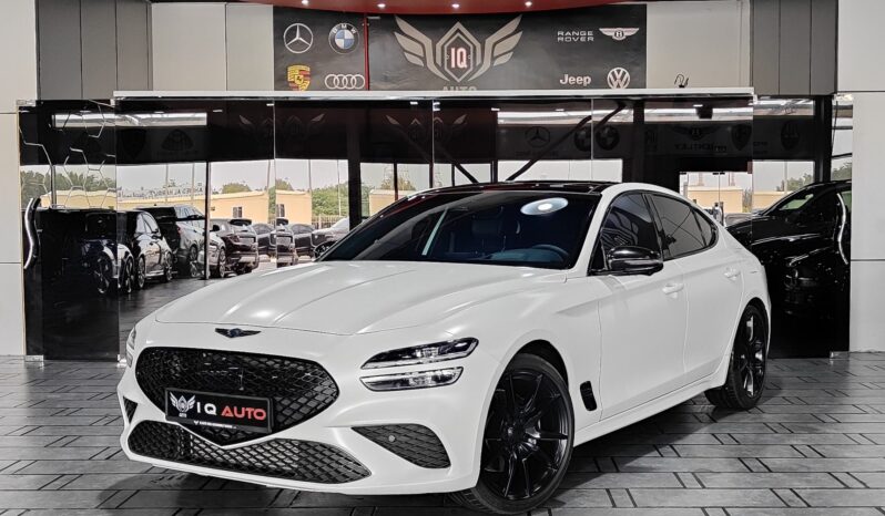 
								2023 GENESIS G70 PLATINUM AGENCY WARRANTY AND SERVICE CONTRACT full									