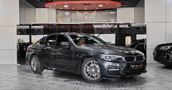 2018 BMW 5 SERIES 520i M-SPORT UNDER WARRANTY