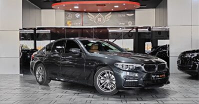 2018 BMW 5 SERIES 520i M-SPORT UNDER WARRANTY