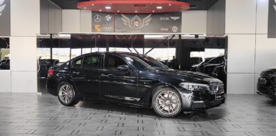 2018 BMW 5 SERIES 520i M-SPORT UNDER WARRANTY