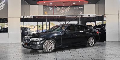 2018 BMW 5 SERIES 520i M-SPORT UNDER WARRANTY