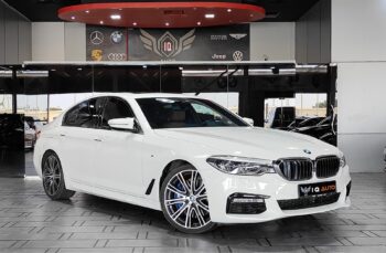 2018 BMW 5 SERIES 540i M-SPORT UNDER WARRANTY