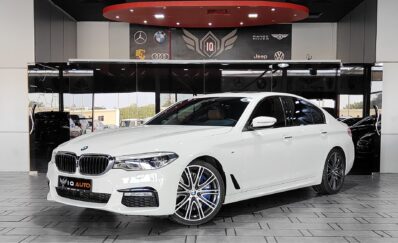 2018 BMW 5 SERIES 540i M-SPORT UNDER WARRANTY