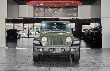 2021 JEEP WRANGLER UNLIMITED SPORT | AGENCY WARRANTY