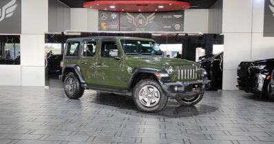 2021 JEEP WRANGLER UNLIMITED SPORT | AGENCY WARRANTY