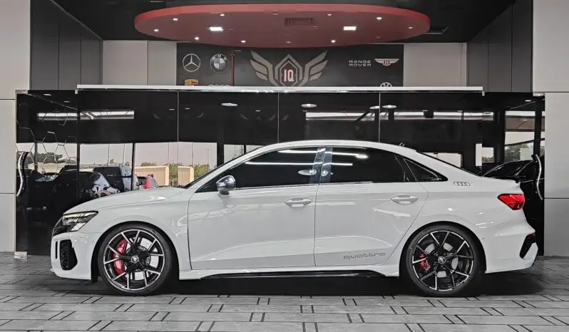 
								2022 AUDI RS3 QUATTRO | AUDI WARRANTY AND SERVICE CONTRACT | ORIGINAL AKRAPOVIC EXHAUST SYSTEM full									