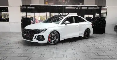 2022 AUDI RS3 QUATTRO | AUDI WARRANTY AND SERVICE CONTRACT | ORIGINAL AKRAPOVIC EXHAUST SYSTEM