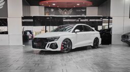 
										2022 AUDI RS3 QUATTRO | AUDI WARRANTY AND SERVICE CONTRACT | ORIGINAL AKRAPOVIC EXHAUST SYSTEM full									