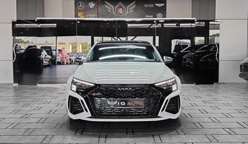 
								2022 AUDI RS3 QUATTRO | AUDI WARRANTY AND SERVICE CONTRACT | ORIGINAL AKRAPOVIC EXHAUST SYSTEM full									