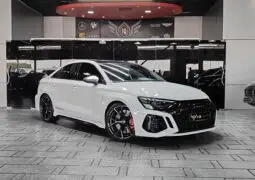 
										2022 AUDI RS3 QUATTRO | AUDI WARRANTY AND SERVICE CONTRACT | ORIGINAL AKRAPOVIC EXHAUST SYSTEM full									