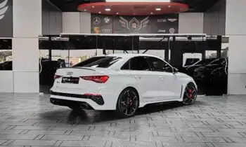 2022 AUDI RS3 QUATTRO | AUDI WARRANTY AND SERVICE CONTRACT | ORIGINAL AKRAPOVIC EXHAUST SYSTEM