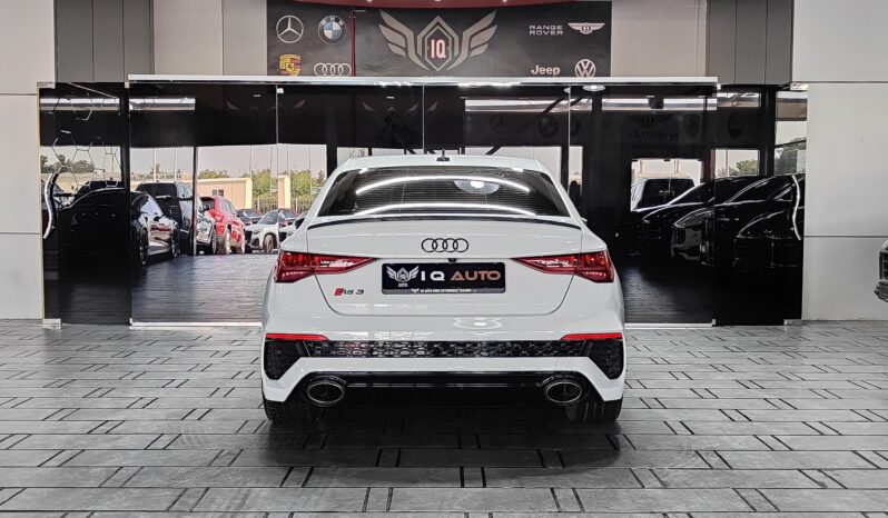 
								2022 AUDI RS3 QUATTRO | AUDI WARRANTY AND SERVICE CONTRACT | ORIGINAL AKRAPOVIC EXHAUST SYSTEM full									