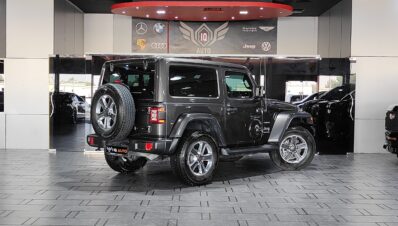 2022 JEEP WRANGLER SAHARA | UNDER AGENCY WARRANTY