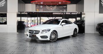 2017 MERCEDES-BENZ C300 COUPE AMG | UNDER WARRANTY