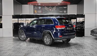 2018 JEEP GRAND CHEROKEE LIMITED 3.6L | UNDER WARRANTY