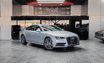 2016 AUDI A7 S-LINE 50 TFSI QUATTRO | 333 HP