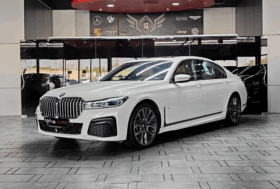 AED 2,850 P.M | 2021 BMW 730LI M-SPORT | PREMIUM WARRANTY | FULLY LOADED | ORIGINAL PAINT | GCC