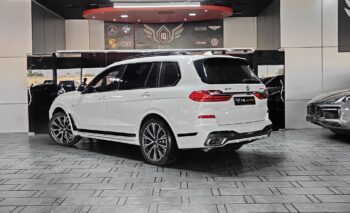 2019 BMW X7 XDRIVE50I M-SPORT | UNDER WARRANTY | V8 4.4L | VIP PILOT SEATS