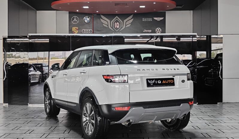 
								AED 1,500 P.M | 2016 Range Rover Evoque | Under Warranty | FULL | GCC full									