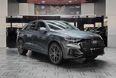 AED 2,650 P.M | 2022 Audi Q8 55 TFSI Quattro S Line | Under Warranty | GCC |