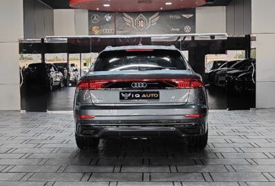 AED 2,650 P.M | 2022 Audi Q8 55 TFSI Quattro S Line | Under Warranty | GCC |