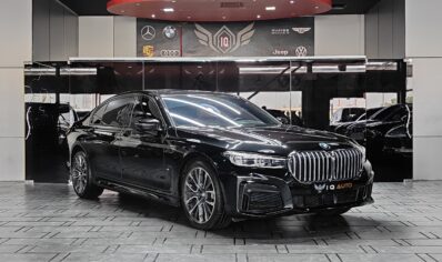 AED 2,350 P.M | 2020 BMW 740Li M-Sport | Under Warranty | GCC |