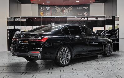 AED 2,350 P.M | 2020 BMW 740Li M-Sport | Under Warranty | GCC |