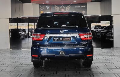 AED 3,350 P.M | 2022 Nissan Patrol Platinum 70th Anniversary VVEL DIG | Under Warranty | GCC |