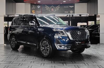 AED 3,350 P.M | 2022 Nissan Patrol Platinum 70th Anniversary VVEL DIG | Under Warranty | GCC |