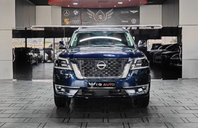AED 3,350 P.M | 2022 Nissan Patrol Platinum 70th Anniversary VVEL DIG | Under Warranty | GCC |